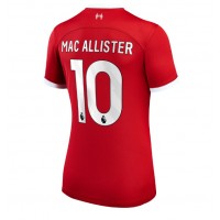 Camiseta Liverpool Alexis Mac Allister #10 Primera Equipación para mujer 2023-24 manga corta